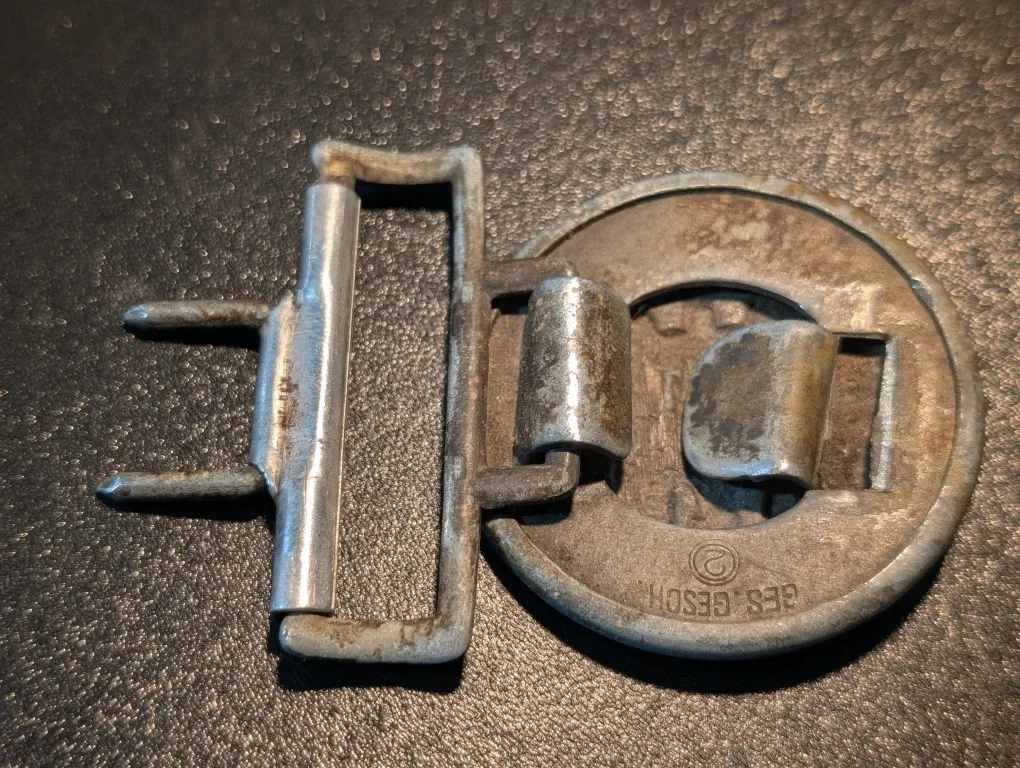 German officer ww2 belt buckle image indicator(4)