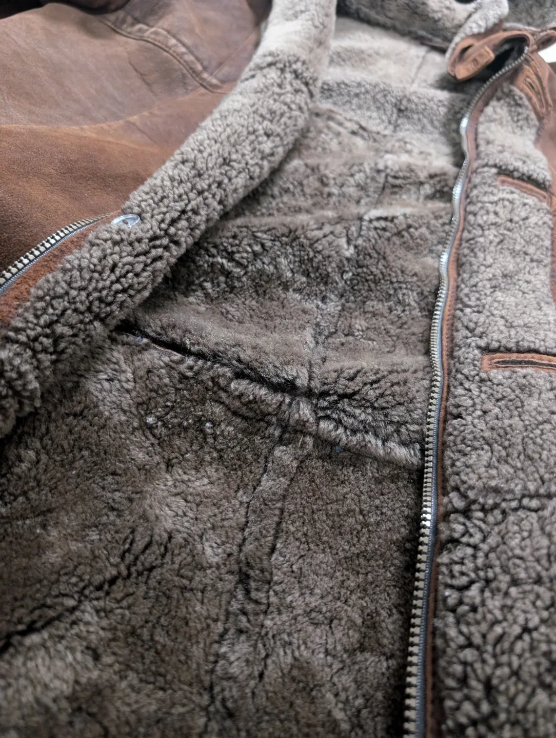 Shearling Coat with Hood image indicator(2)