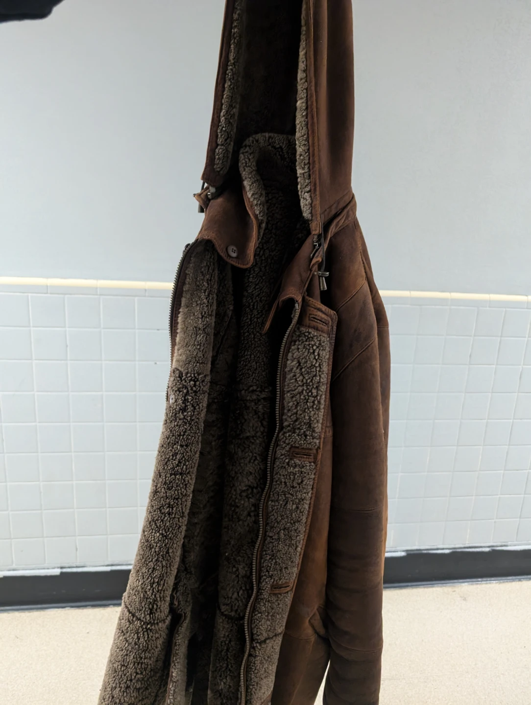 Shearling Coat with Hood - photo 4