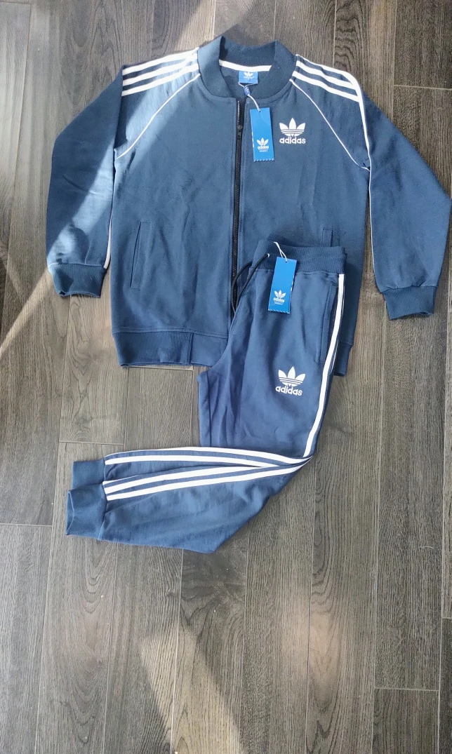 Adidas Tracksuit - Black, Blue, Grey