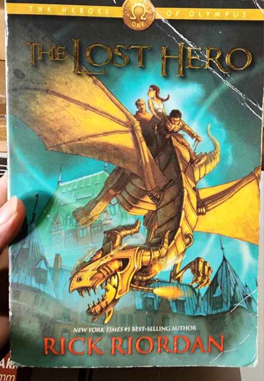 Used book ,The Lost Hero by Rick Riordan