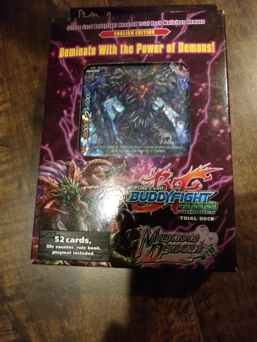 Future Card Buddyfight Hundred Trial Deck - Malicious Demons