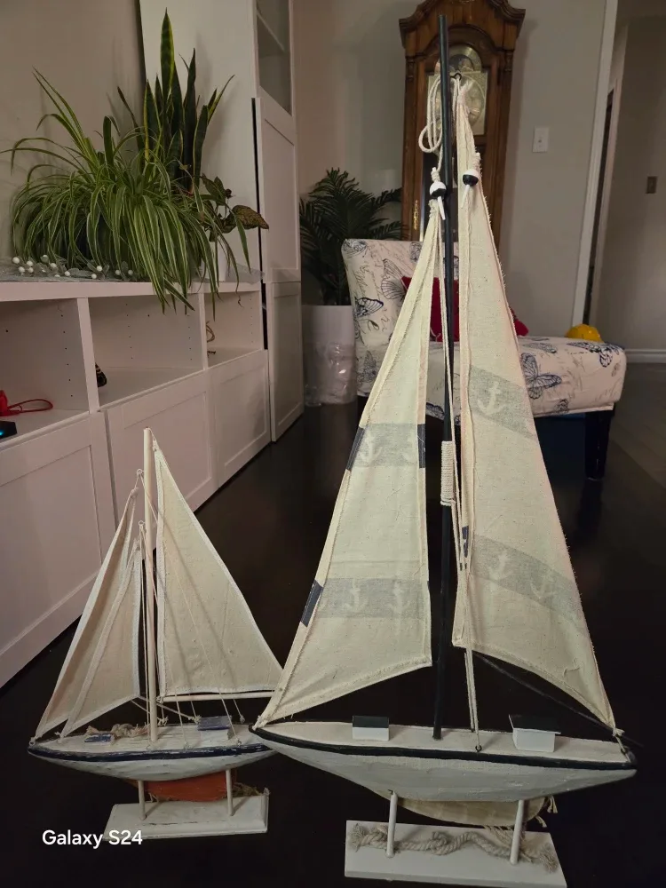 Sailboat Decor - Set of Two image indicator(2)