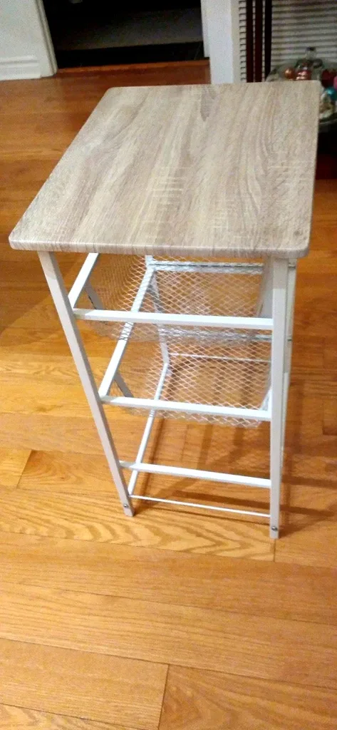 Metal & Wood Storage Cart image indicator(3)