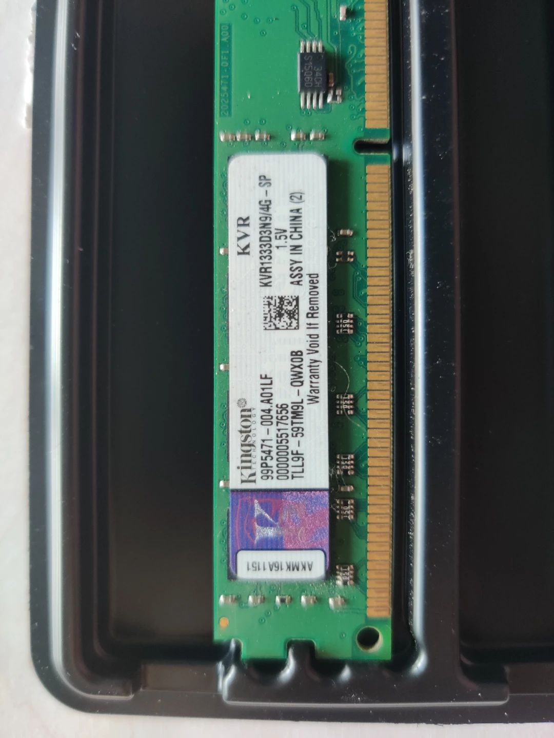 Kingston 2x4GB DDR3 1333MHz RAM - photo 2