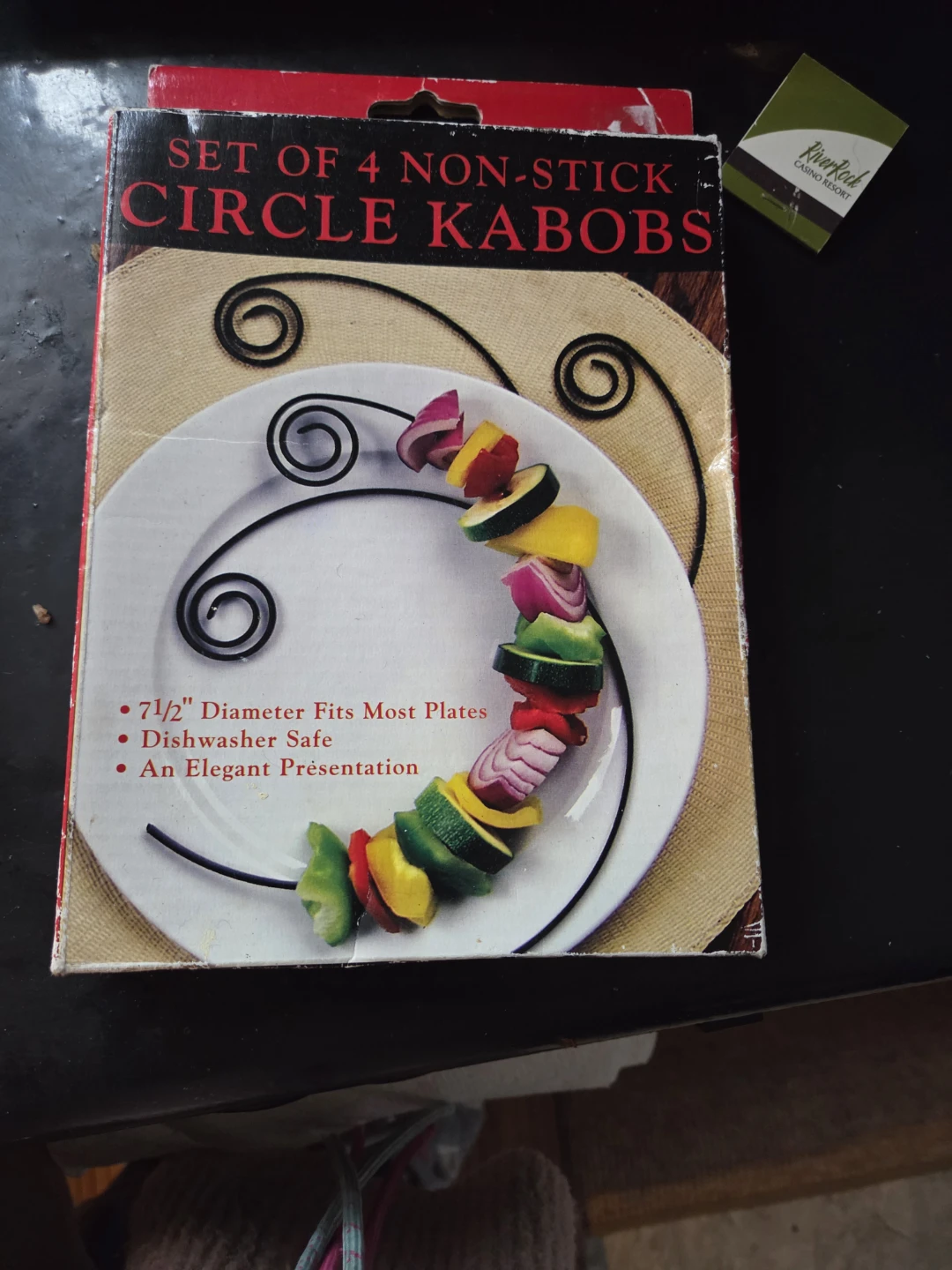 Set of 4 Non-Stick Circle Kabobs