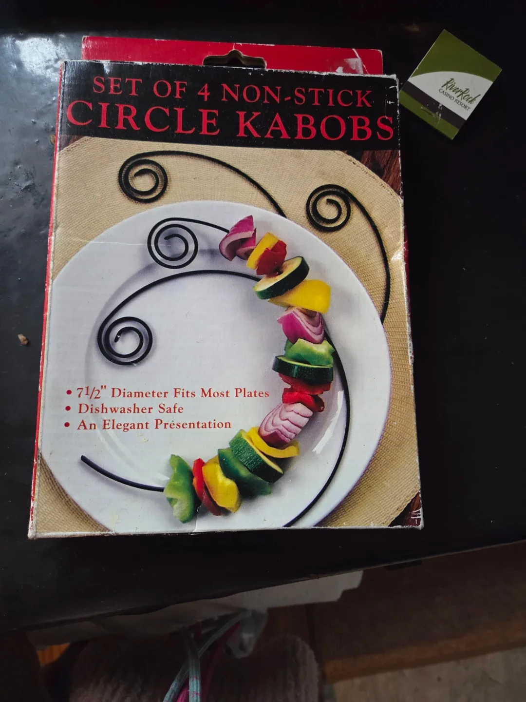 Set of 4 Non-Stick Circle Kabobs