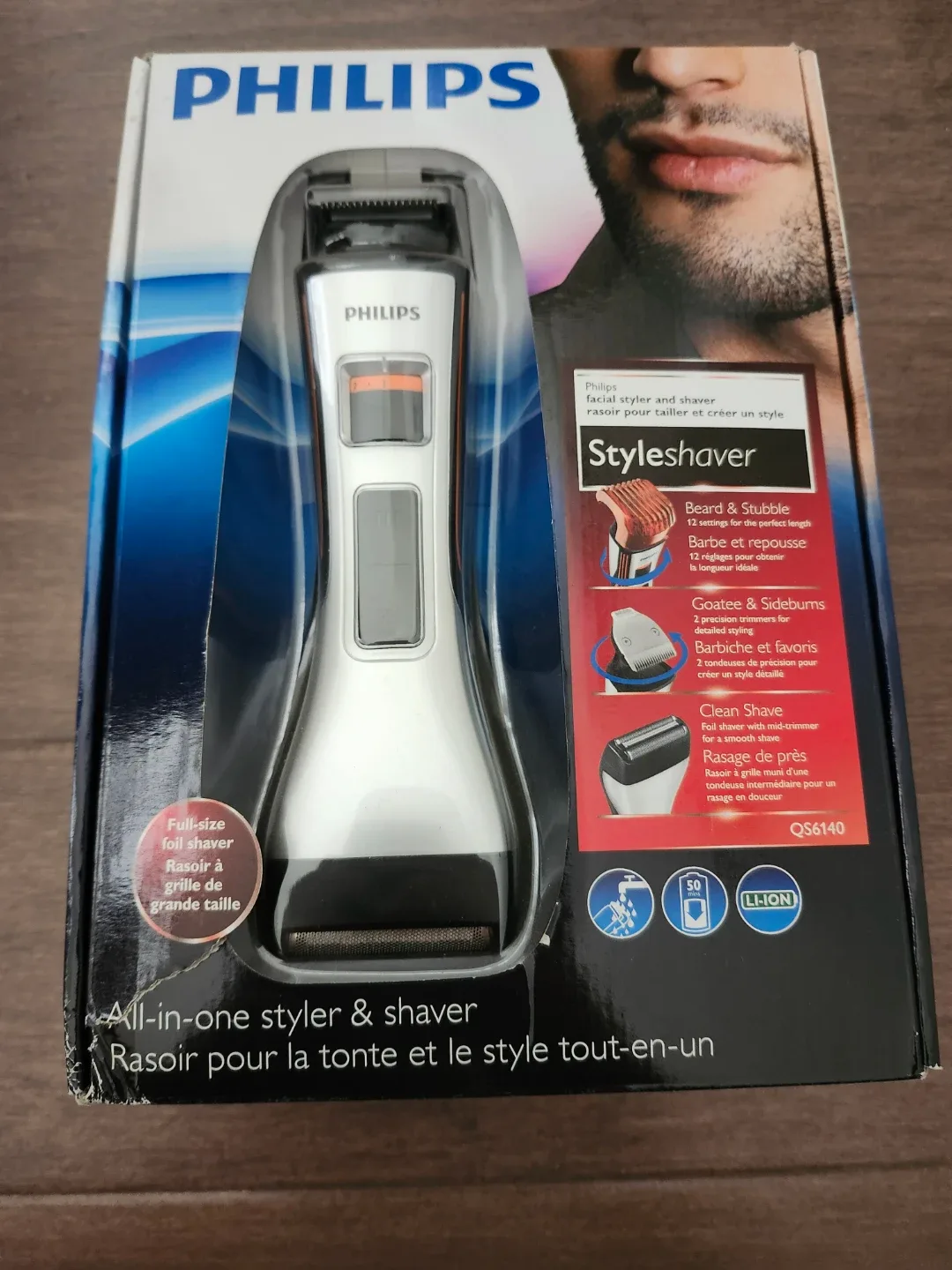 Philips Styleshaver QS6140 - All-in-one Styler & Shaver 🥕