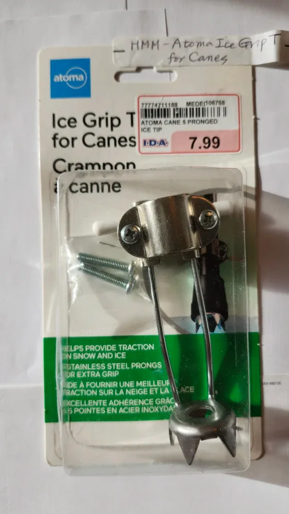 Atoma Ice Grip Tip for Canes - New image indicator(3)