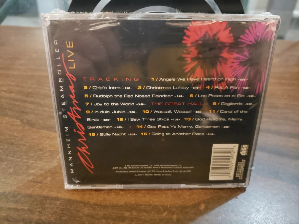 Mannheim Steamroller Christmas Live CD - photo 3