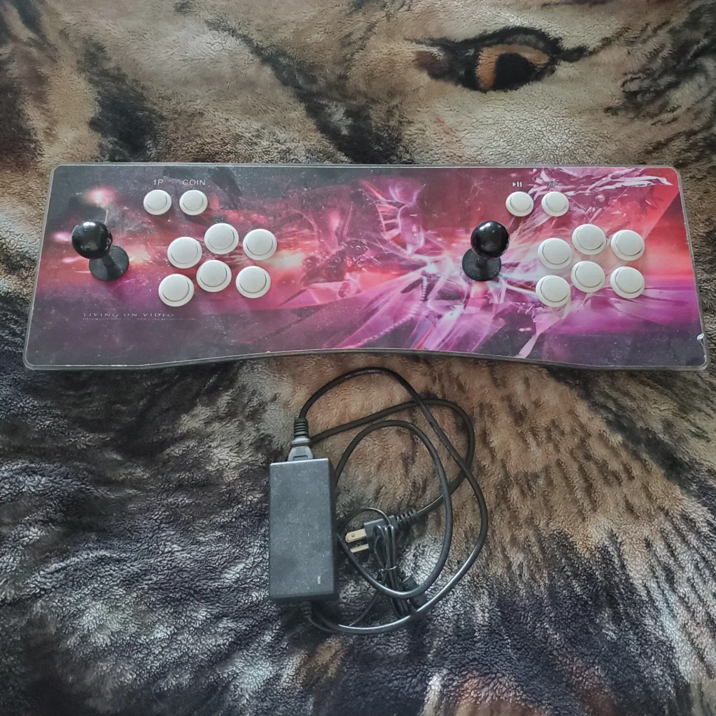 Arcade Fight Stick with Power Adapter