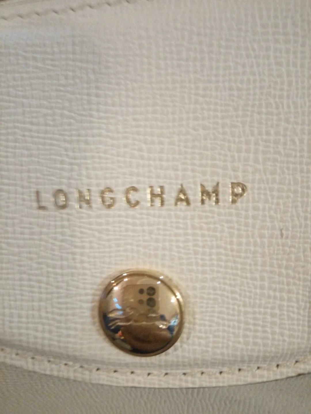 Longchamp White Tote Bag thumbnail