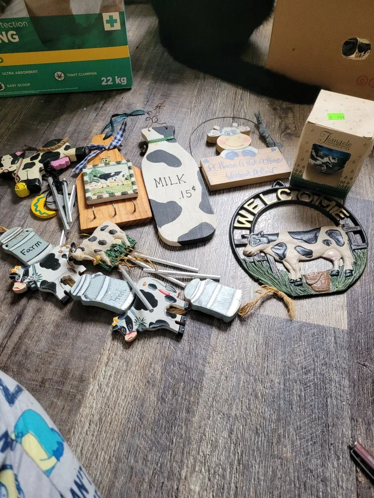 Cow-themed Decor Collection