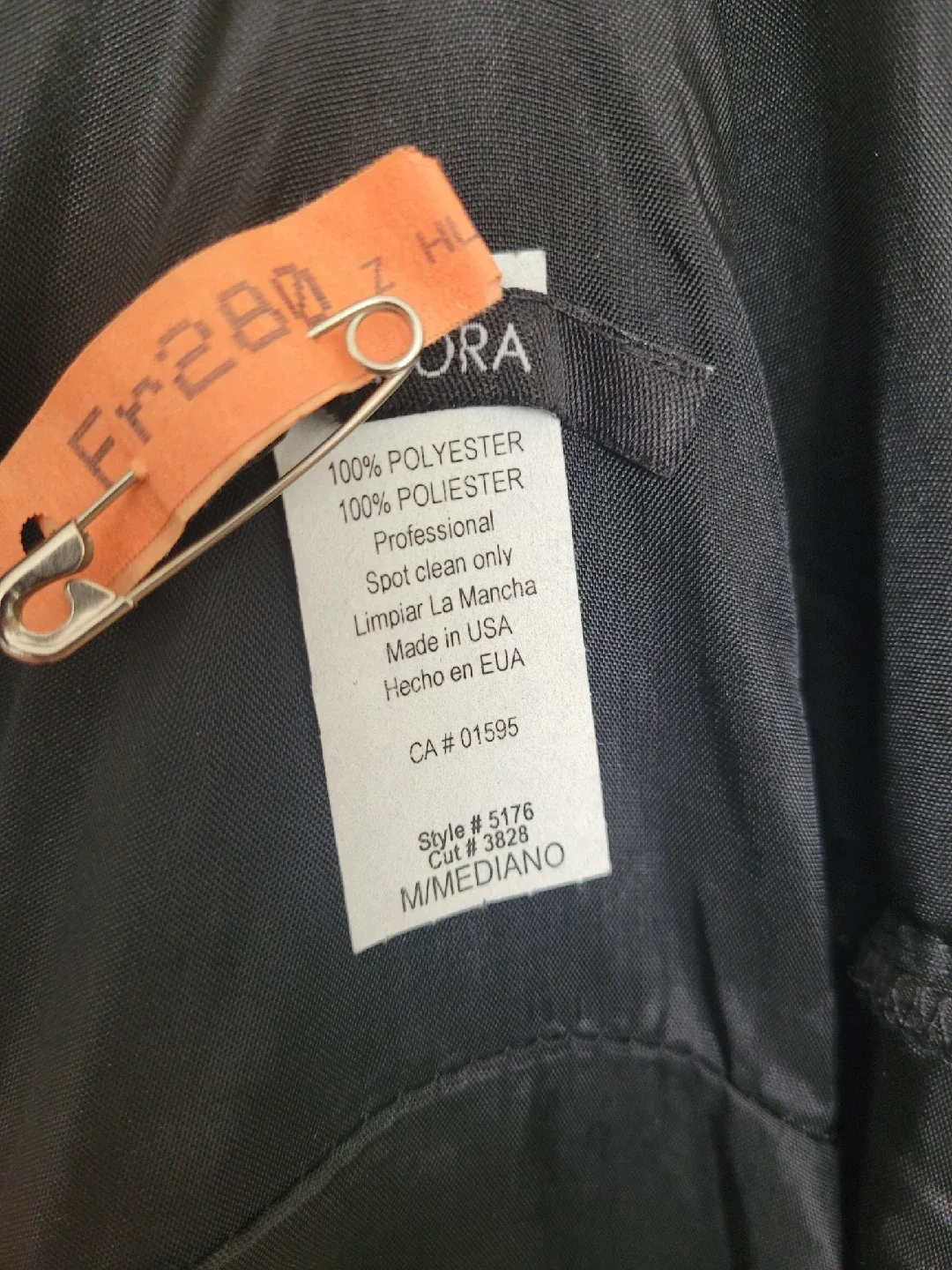 Soprano Black Dress - Size M image indicator(5)