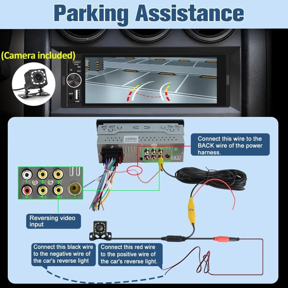 Single Din Car Stereo with IPS Touchscreen BNIB image indicator(6)