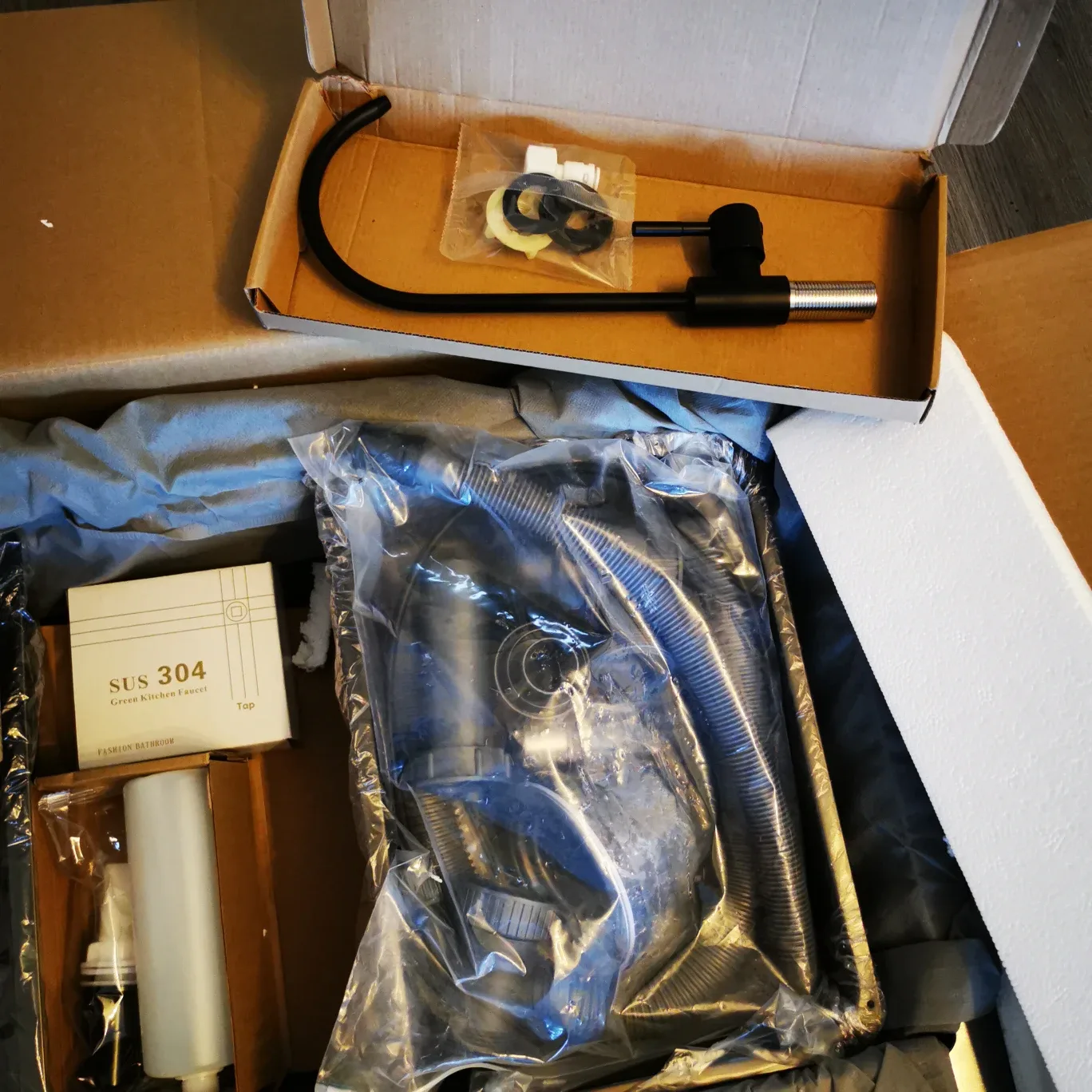 Black Stainless Steel Nano Undermount kitchen sink image indicator(3)