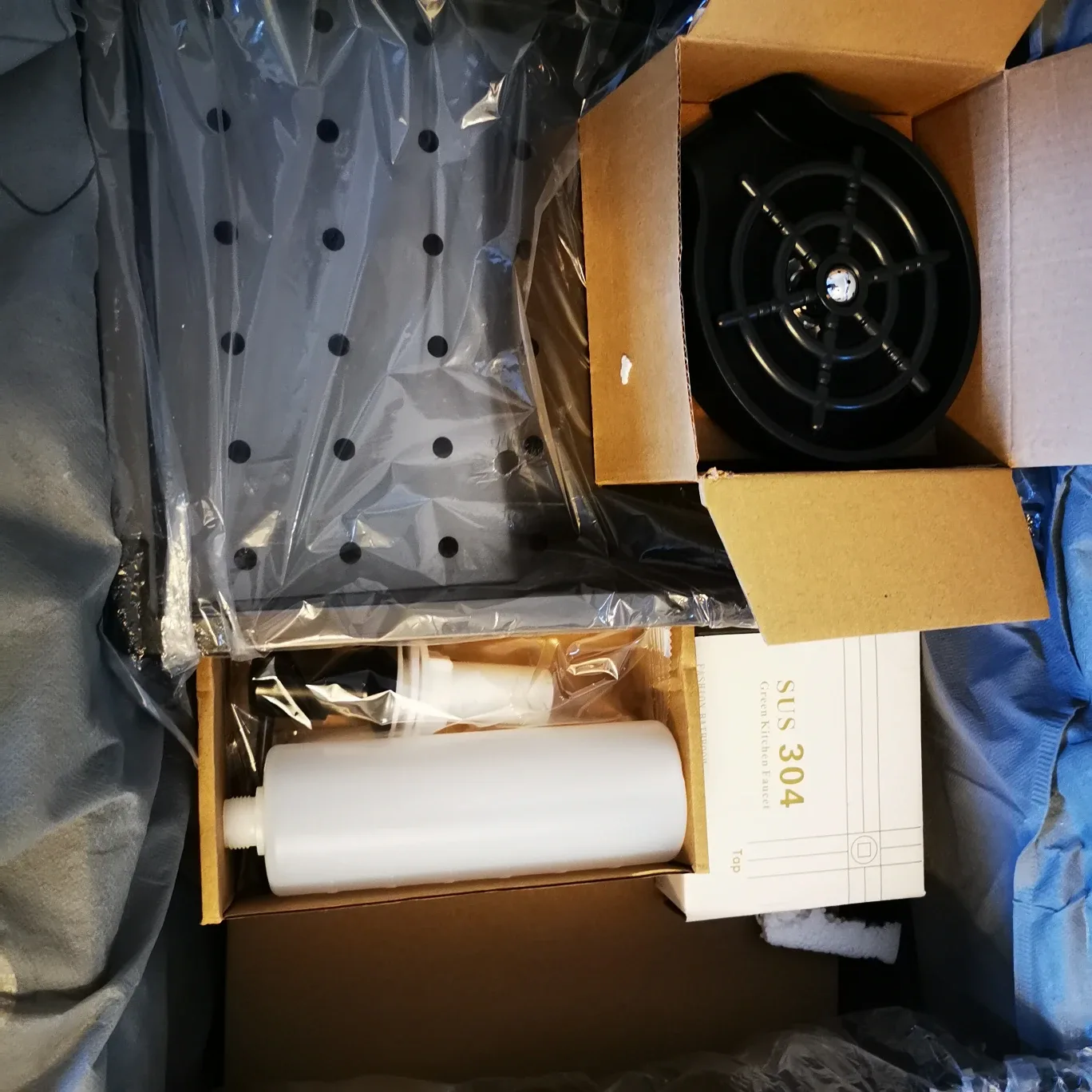 Black Stainless Steel Nano Undermount kitchen sink image indicator(4)