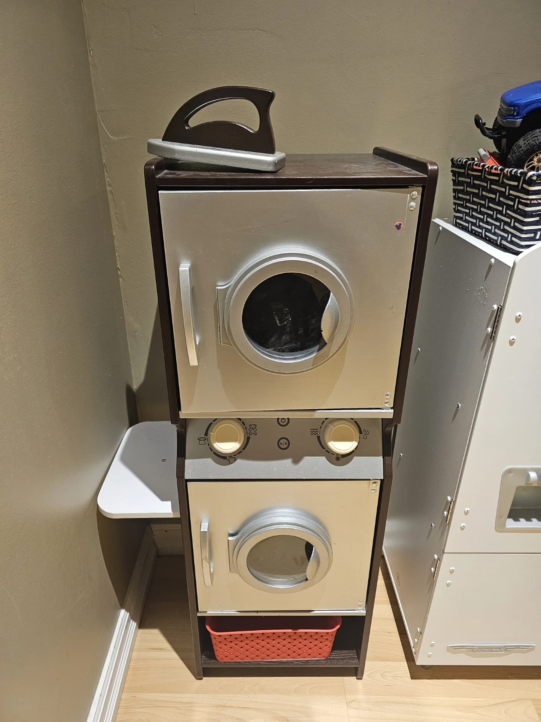 Toy Washing Machine and Iron Set