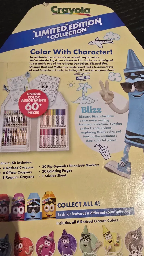 Crayola Limited Edition Blizz Art Set - New image indicator(3)