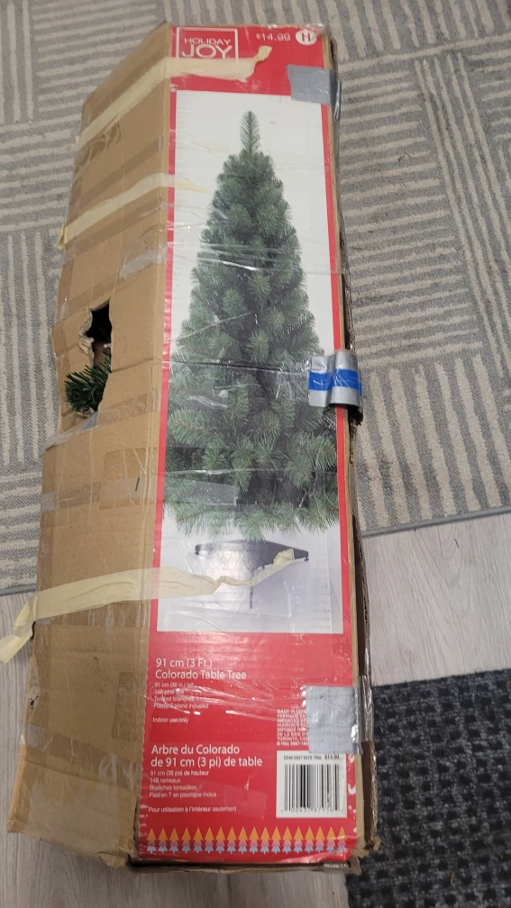 Holiday Joy Colorado Table Tree - 3 ft