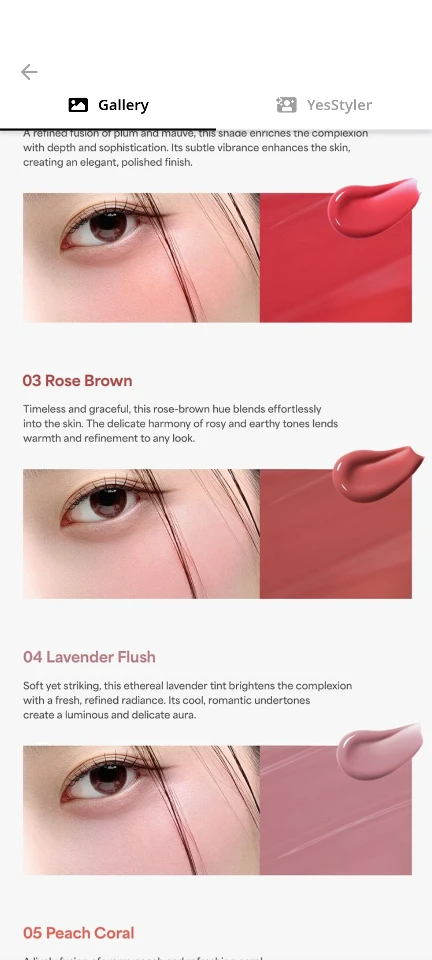 Hur Moist Ampoule Blusher - Rose Brown - photo 5