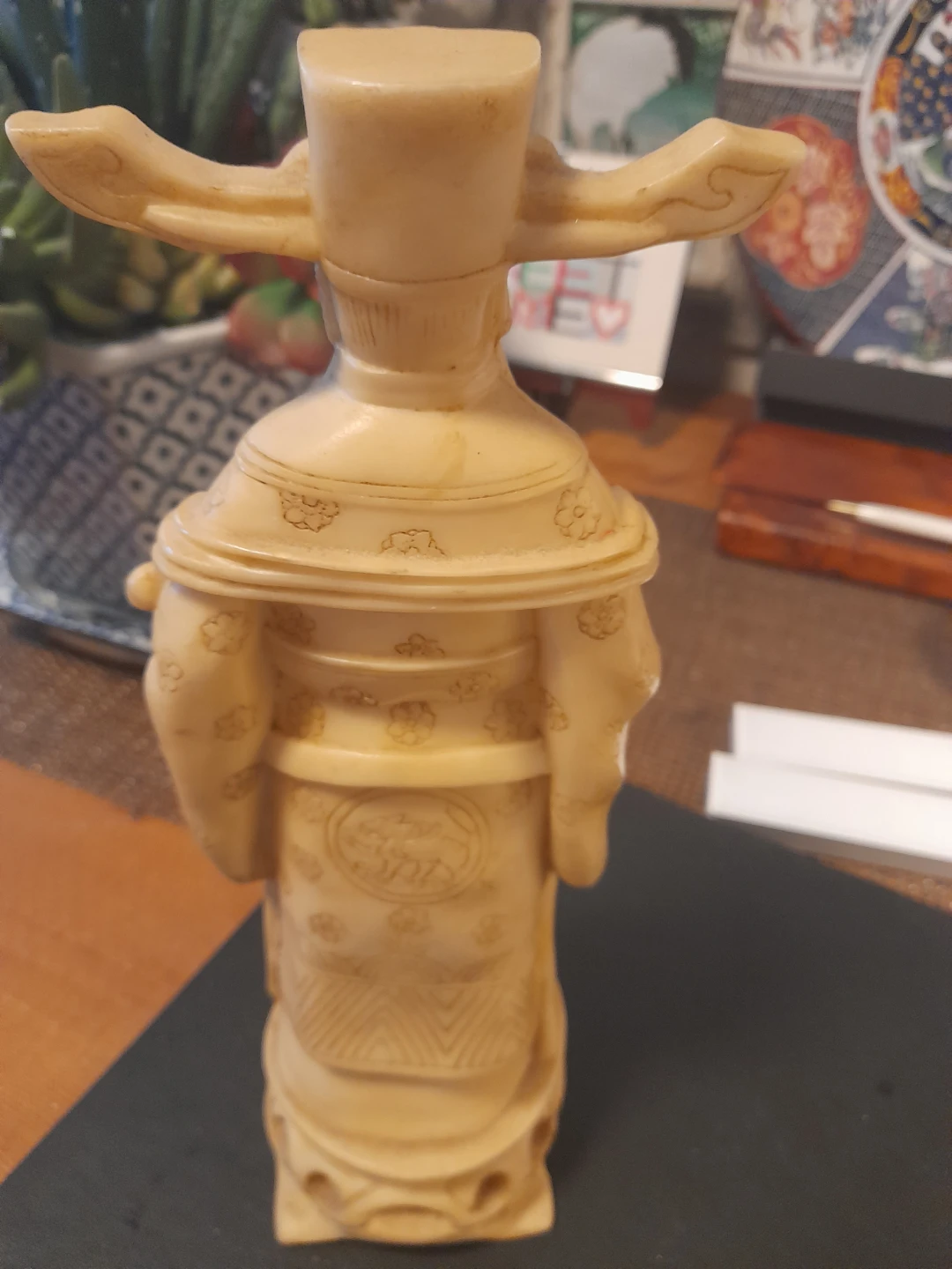 Vintage Figurine of Chinese God