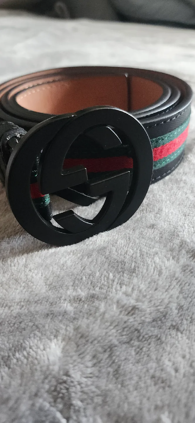 Gucci Black Belt