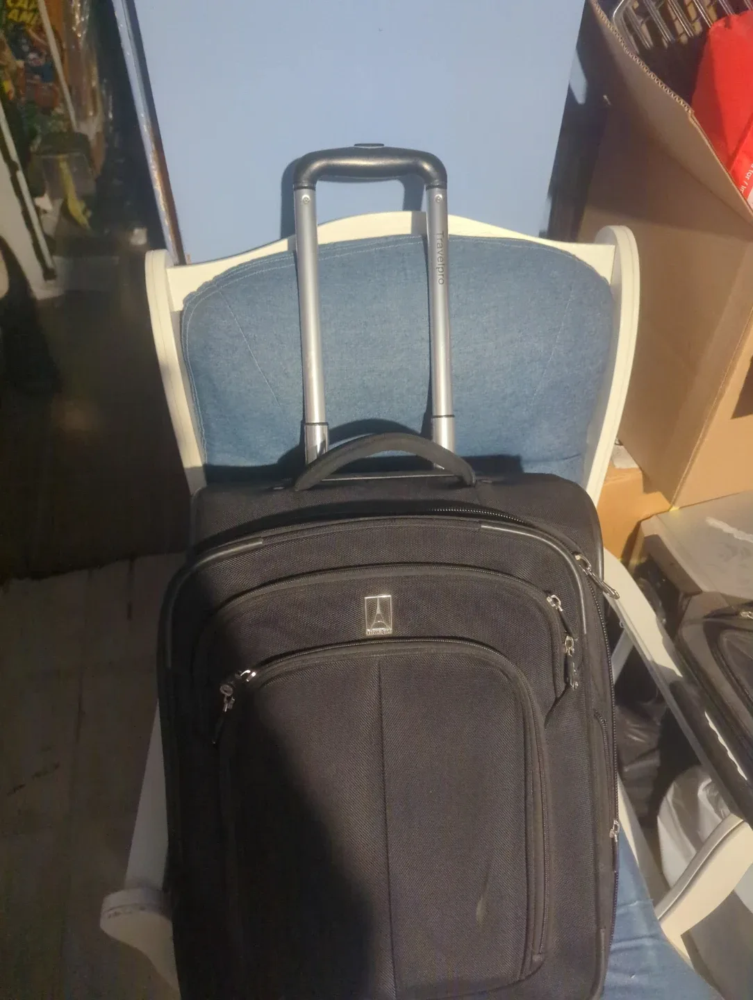 Travelpro Black Carry-on Suitcase