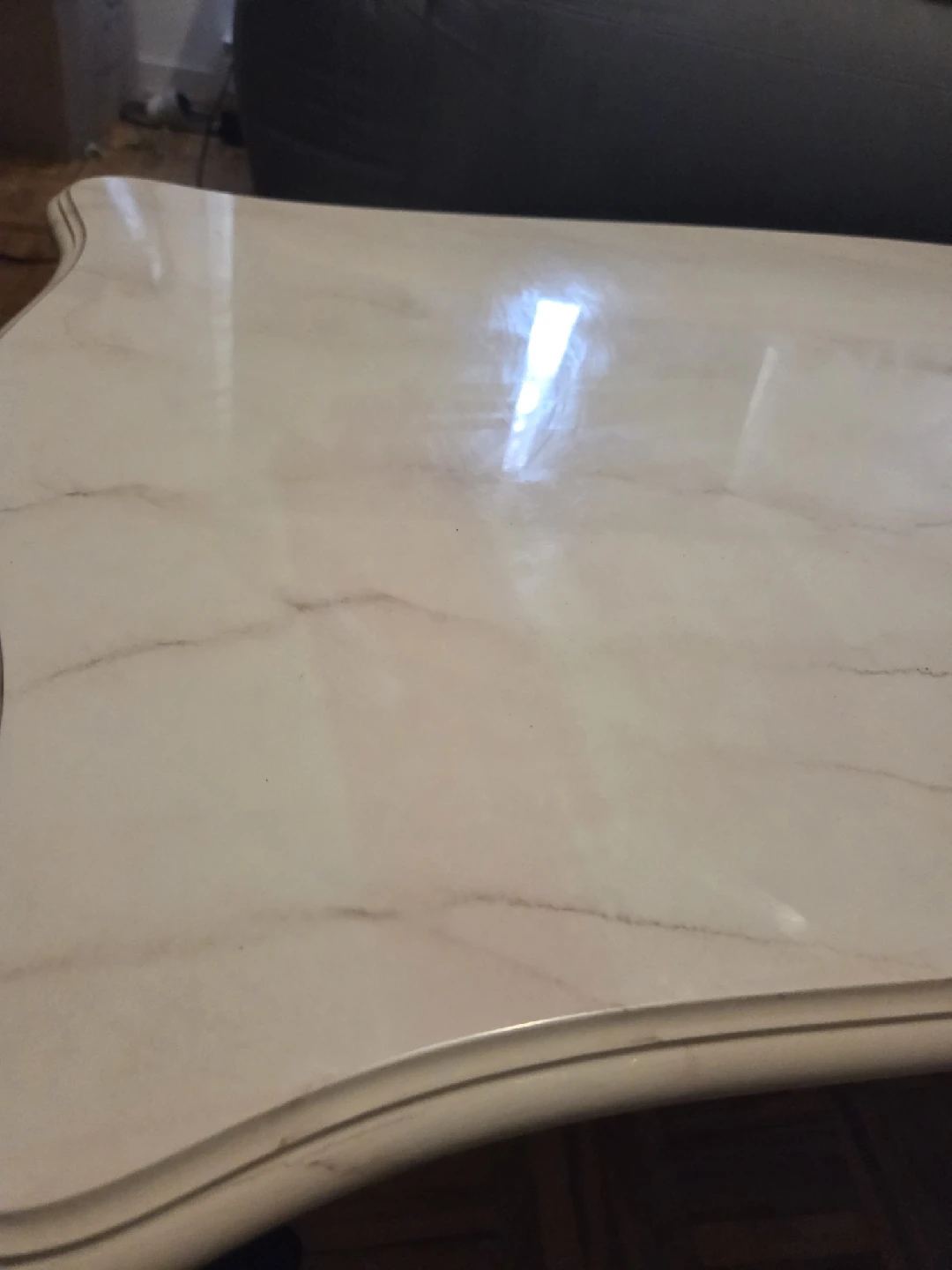 Faux Marble Top Coffee Table - photo 5