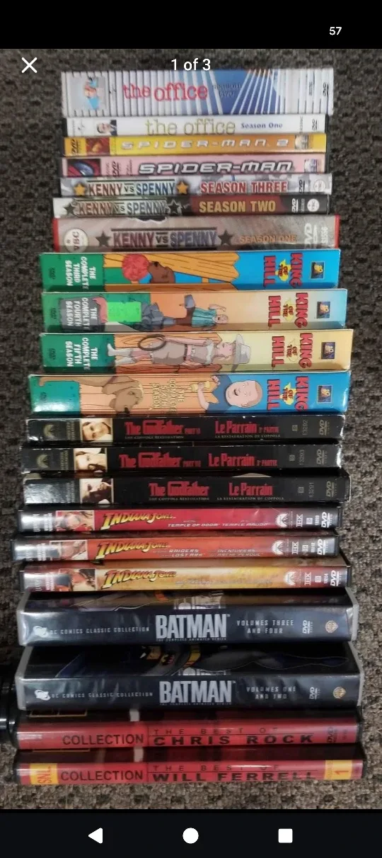 DVD Collection: The Office, Spiderman, Batman & More!
