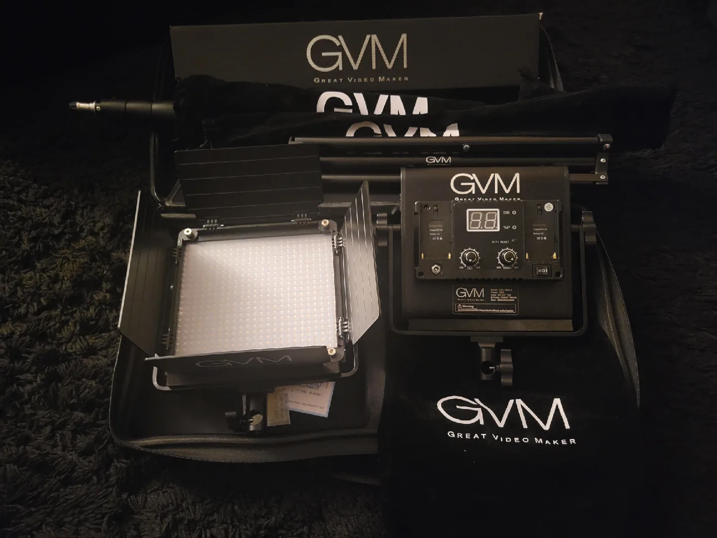 GVM LED Video Kit image indicator(2)