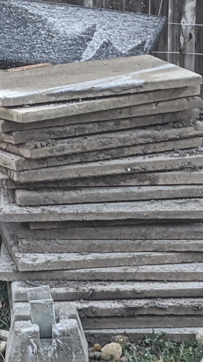 Patio slabs