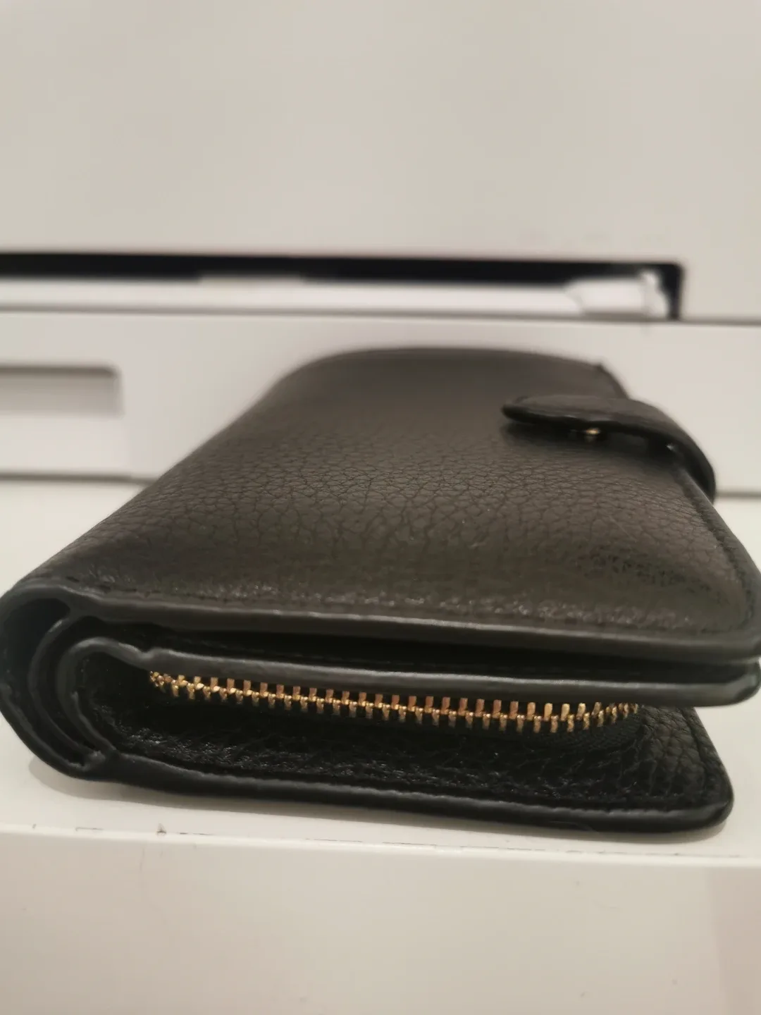 Kate Spade Black Leather Wallet image indicator(4)