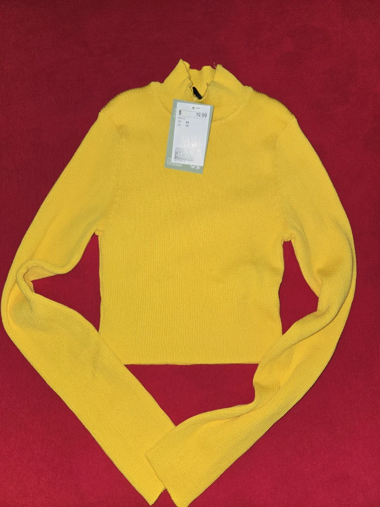 H&M Yellow Turtleneck