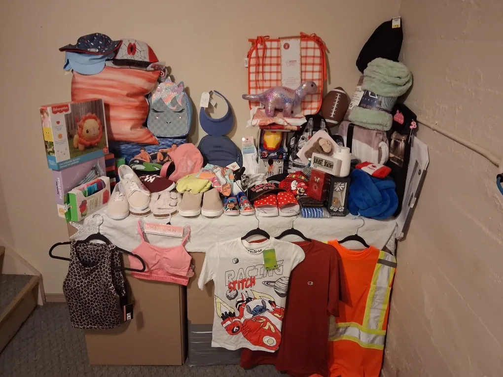 Assorted Kids' Items - Clothing, Toys, Shoes image indicator(3)