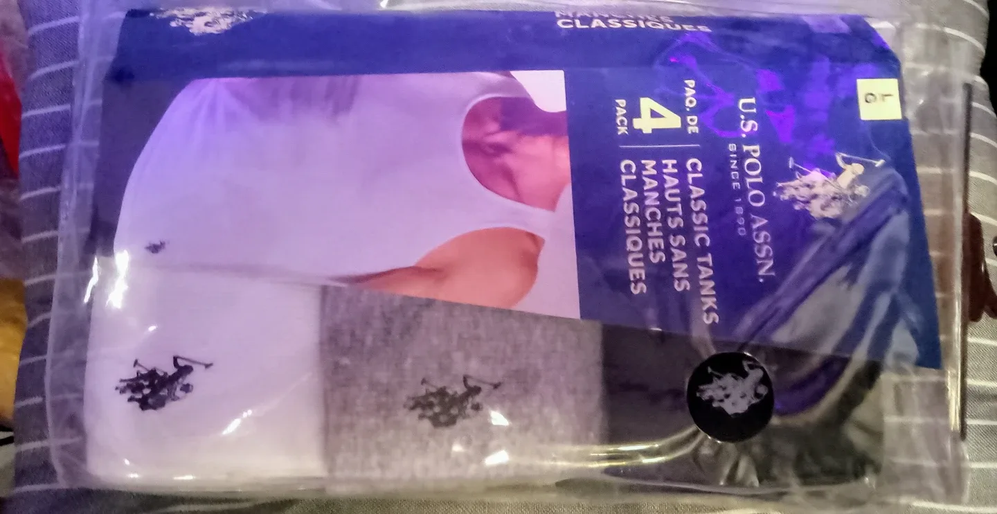 U.S. Polo Assn. Classic Tanks 4-Pack - New image indicator(2)