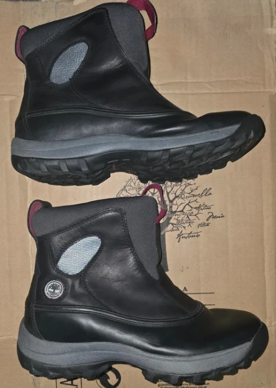 Timberland Leather Boots - Size 9 Mujer - photo 2
