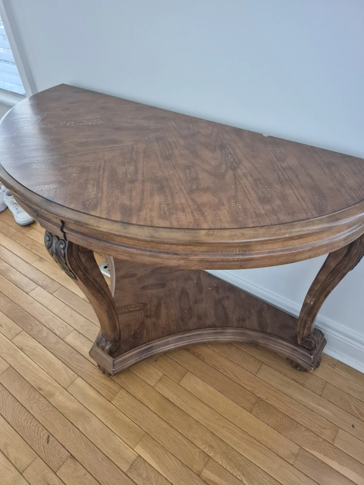 Half-Round Console Table - photo 3