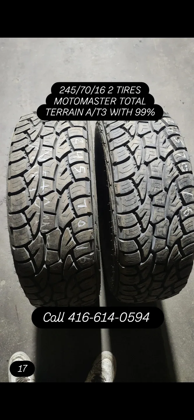 Motomaster Total Terrain A/T3 Tires - 245/70/16 thumbnail