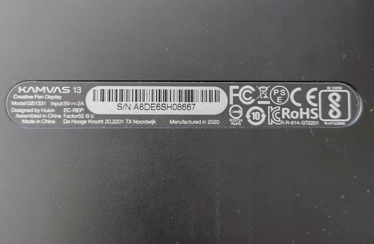 Huion Kamvas 13 Creative Pen Display image indicator(2)