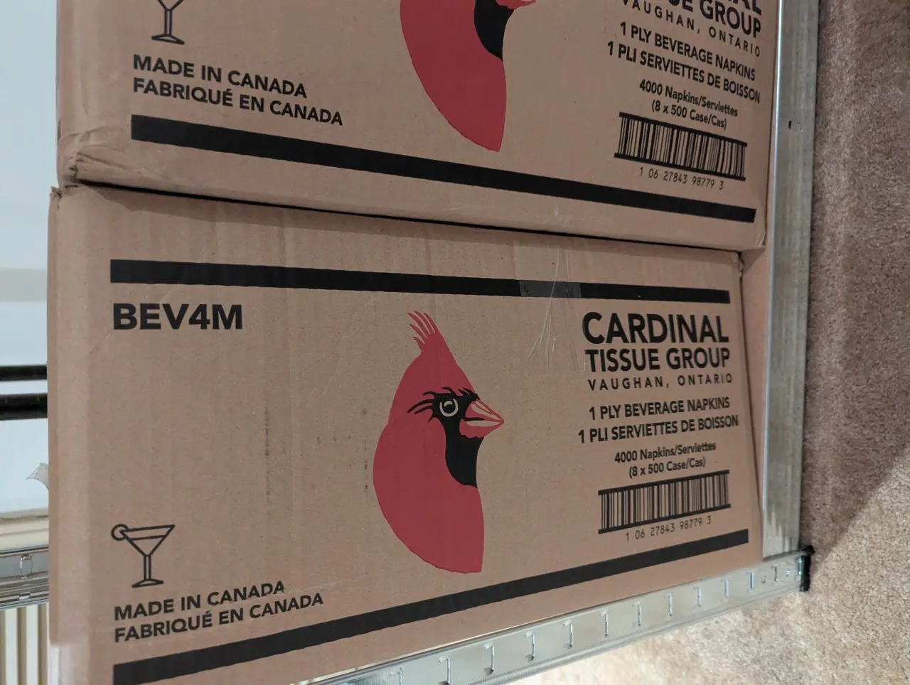 Cardinal Tissue Group Beverage Napkins