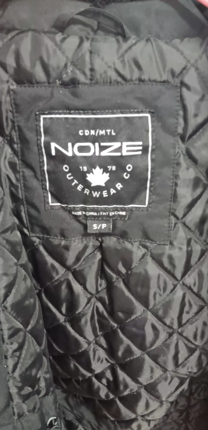 Noize Black Outerwear Jacket - Size S