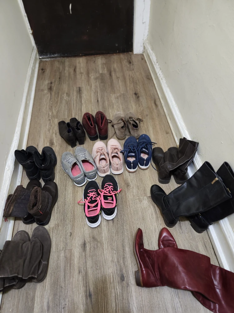 Ladies winter boots and sport shoes