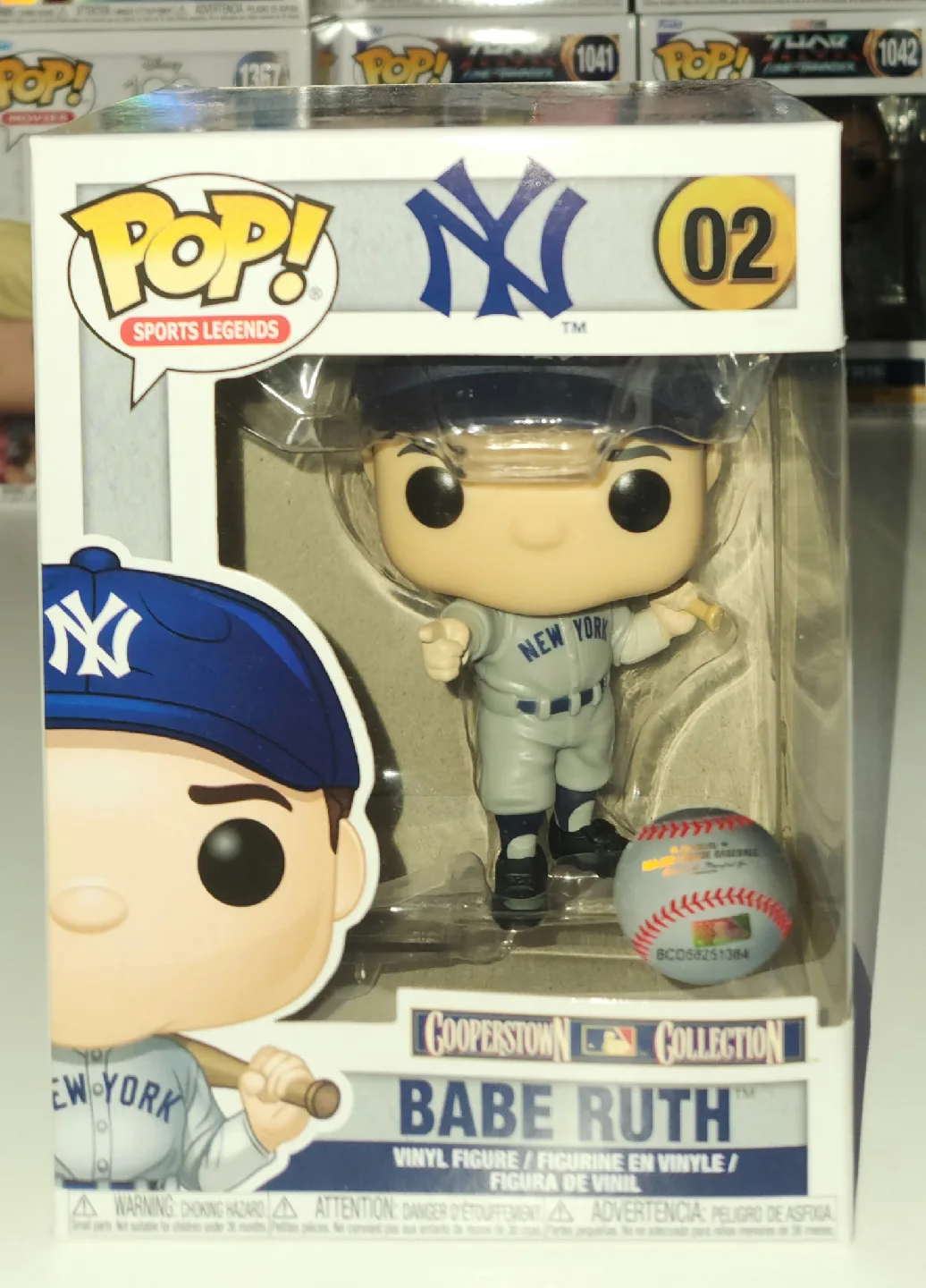 Pick Up Babe Ruth Funko POP! New York Yankees MLB