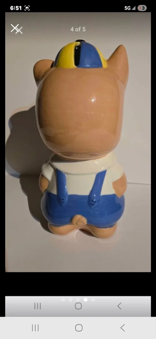 Vintage Florida Souvenir Piggy Bank image indicator(4)