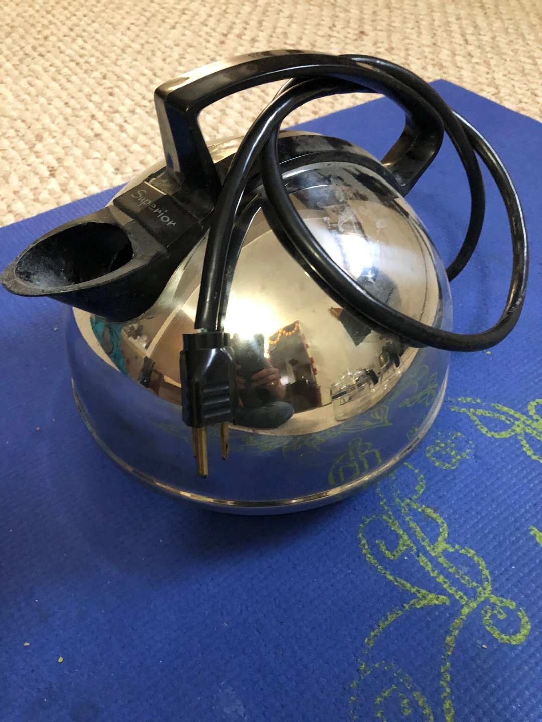 Vintage Superior Electric Kettle & Glass Carafe - photo 5