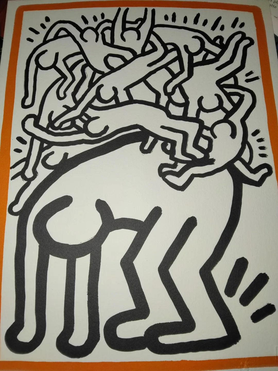 Keith Haring 'Untitled' Lithograph