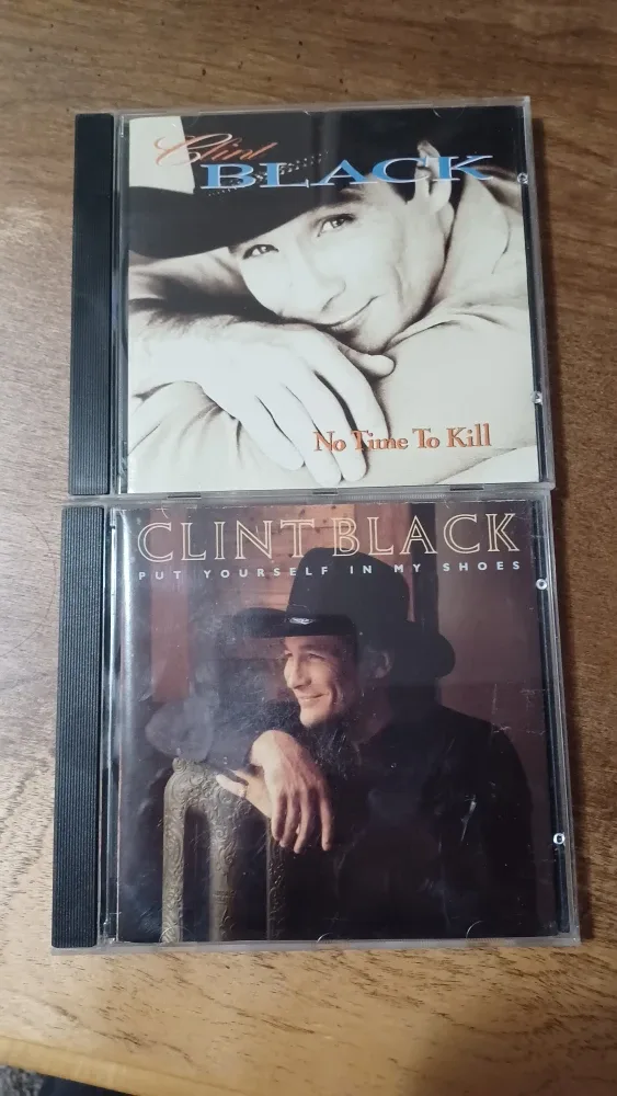 Clint Black & Cat Stevens Greatest Hits CDs image indicator(2)