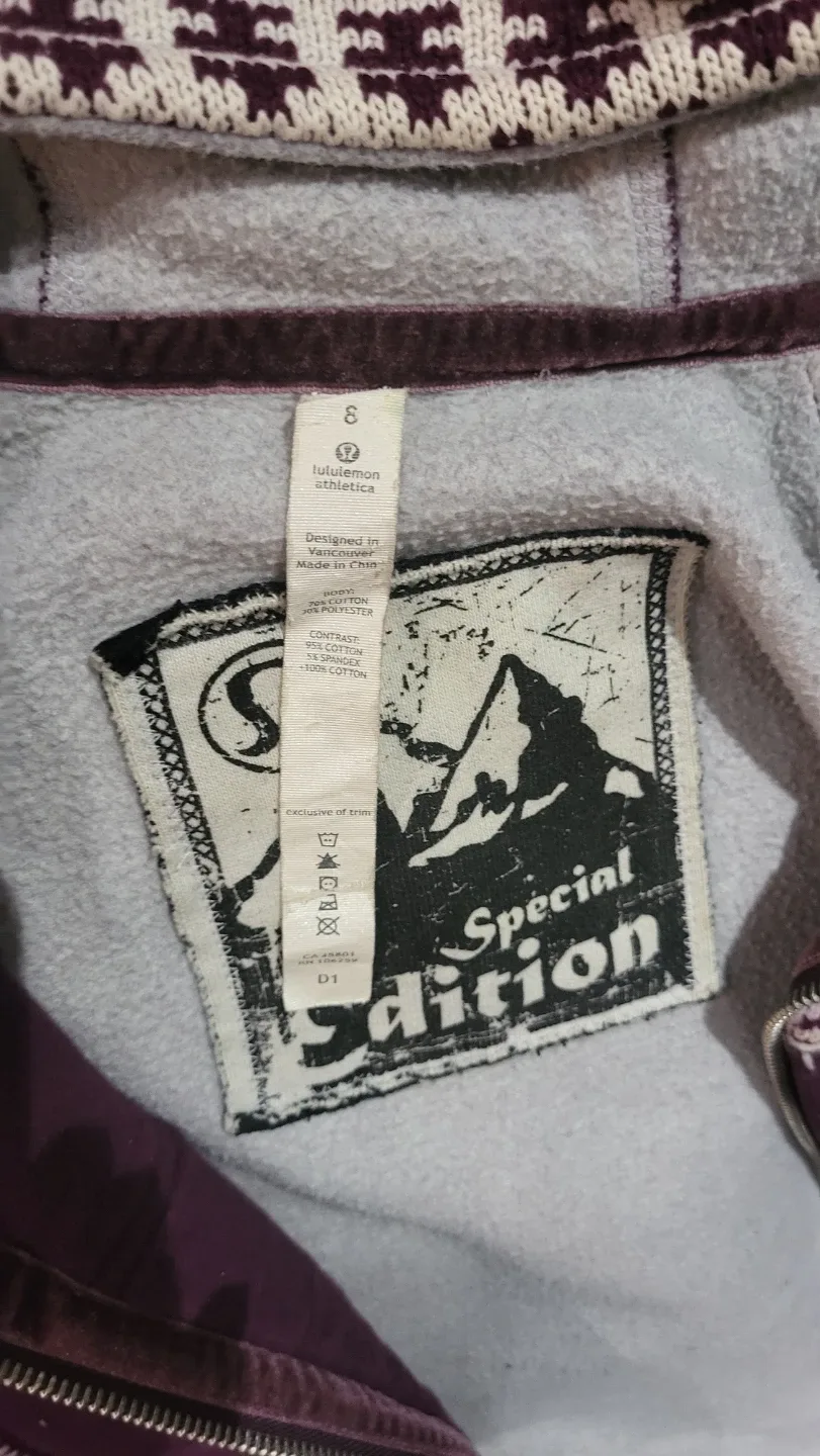 Lululemon Athletica Special Edition Hoodie - Size 8 image indicator(2)