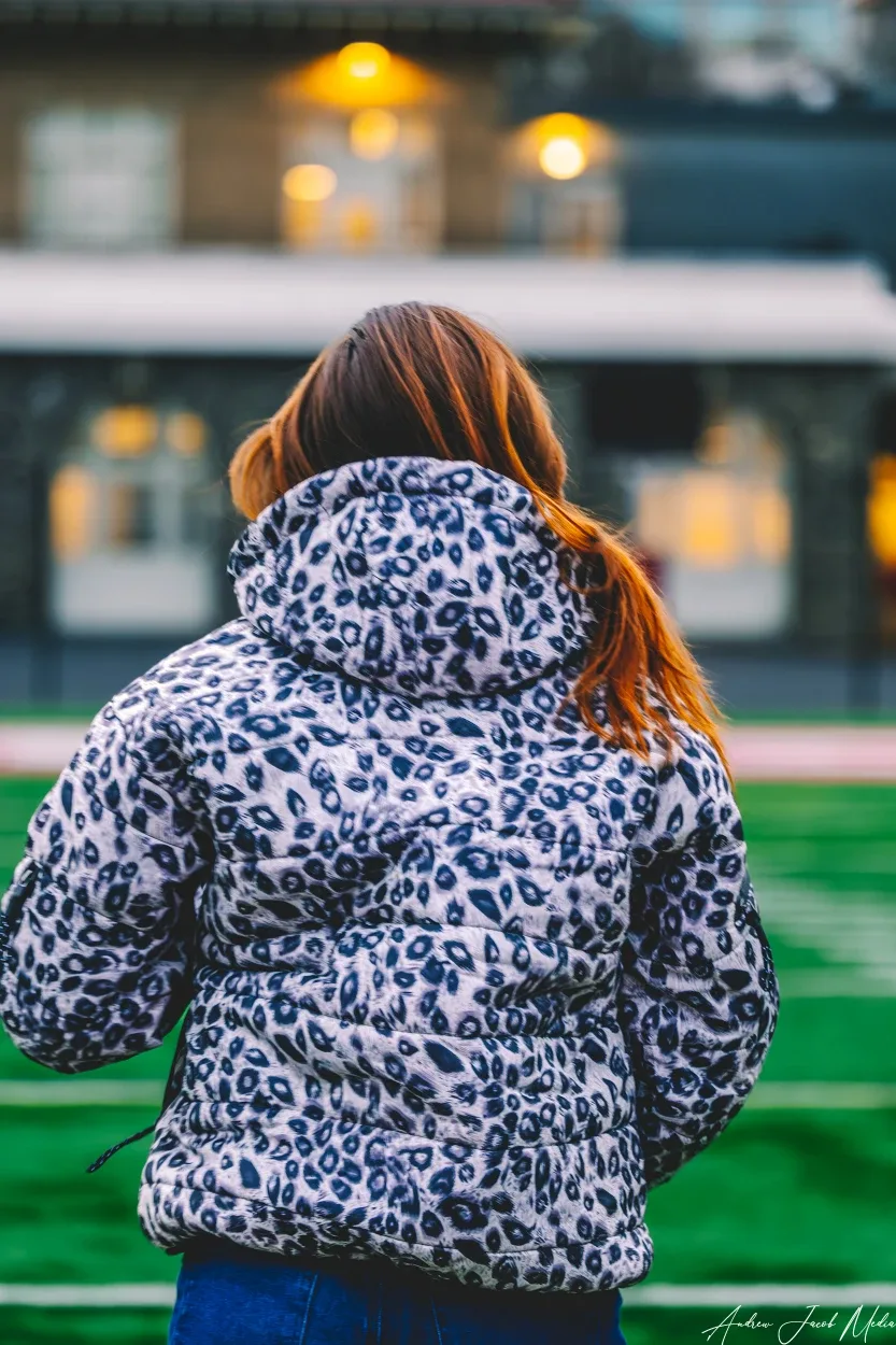 Wear Grace Spotted Puffer Jacket image indicator(3)